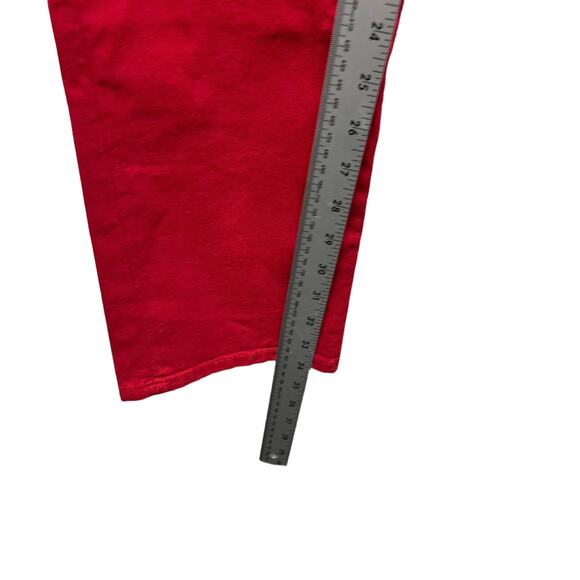 NWT Dsquared2 Red Jeans Low Rise Y2K Women’s Size 42 (6 US) - Picture 11 of 11